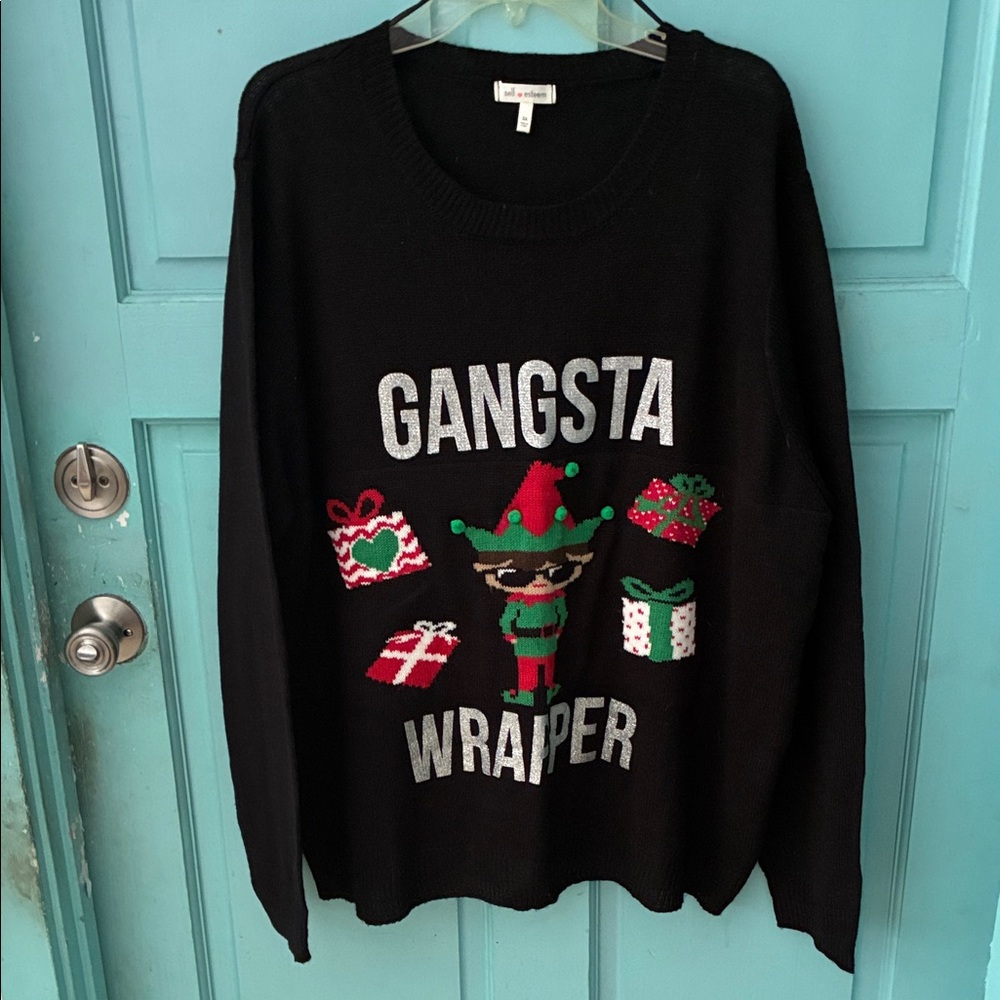 Self Esteem Christmas sweater! Size 3X & is Unisex.